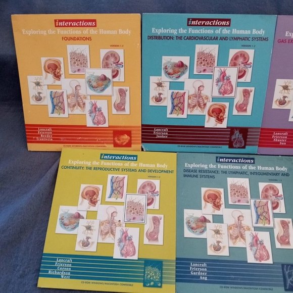 Interactions Exploring the Functions of the Human Body Lot of 7 Homeschool CD - Picture 2 of 16